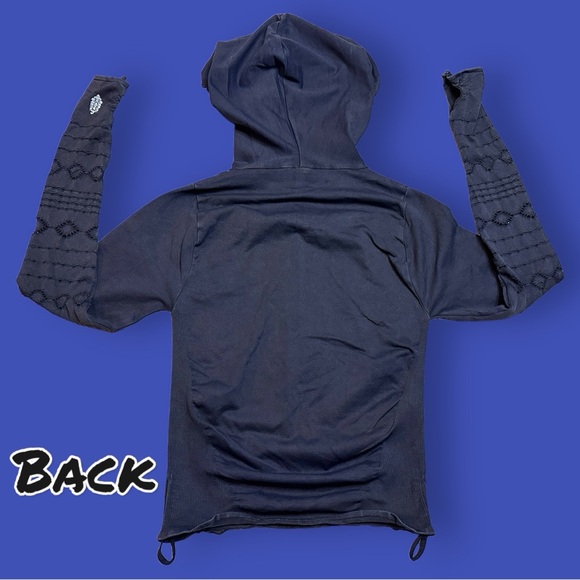 EUC Free People Movement Good Karma Hoodie in Washed Black. Size XS/S 🧘🏽♀️ - Picture 5 of 14